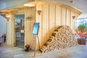 Holzsauna in der Schwaben Therme